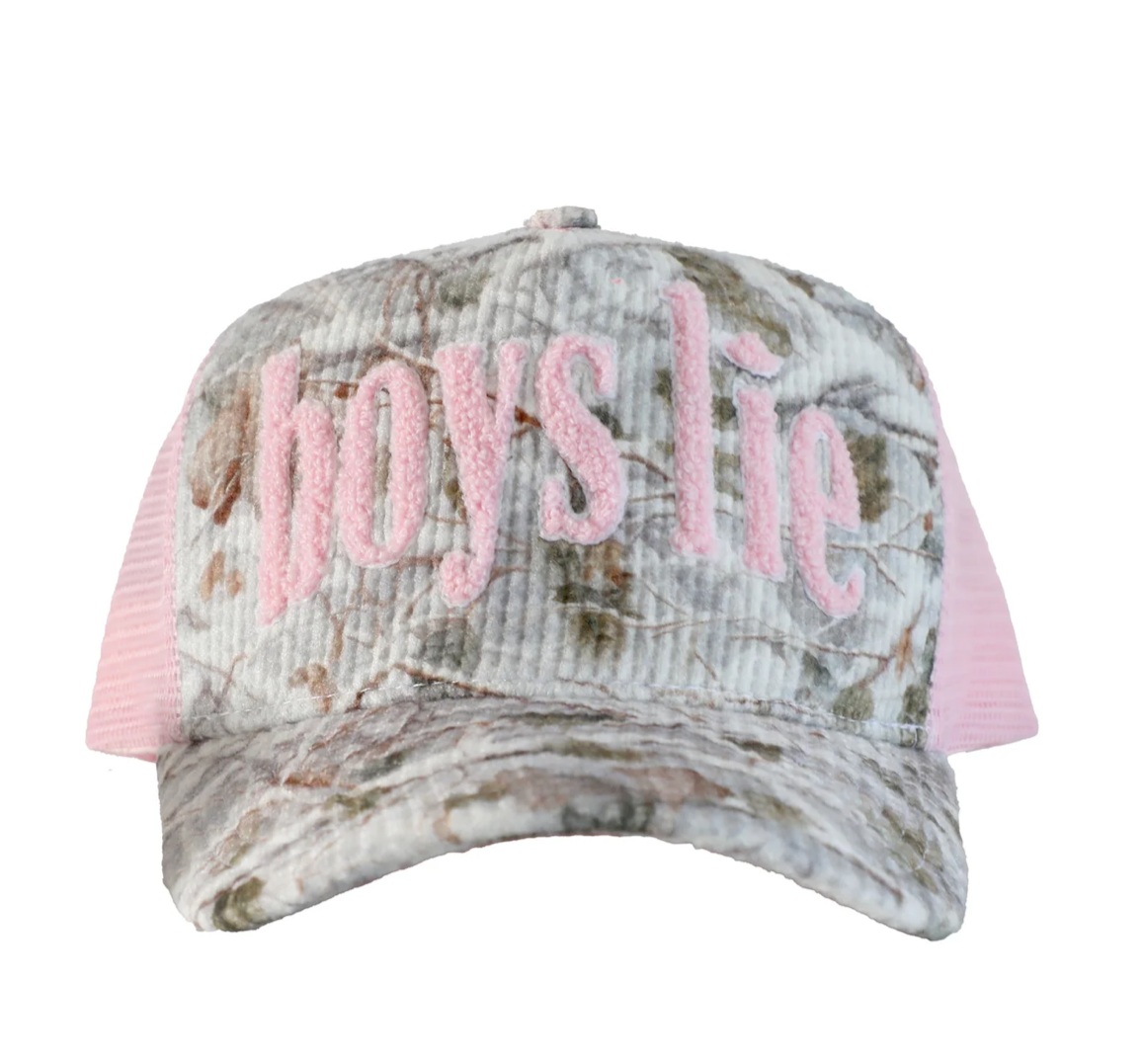 Camo trucker hat