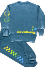 Nirvana green never mind crewneck