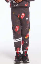 Rolling Stones - tongue logo stars boys pants