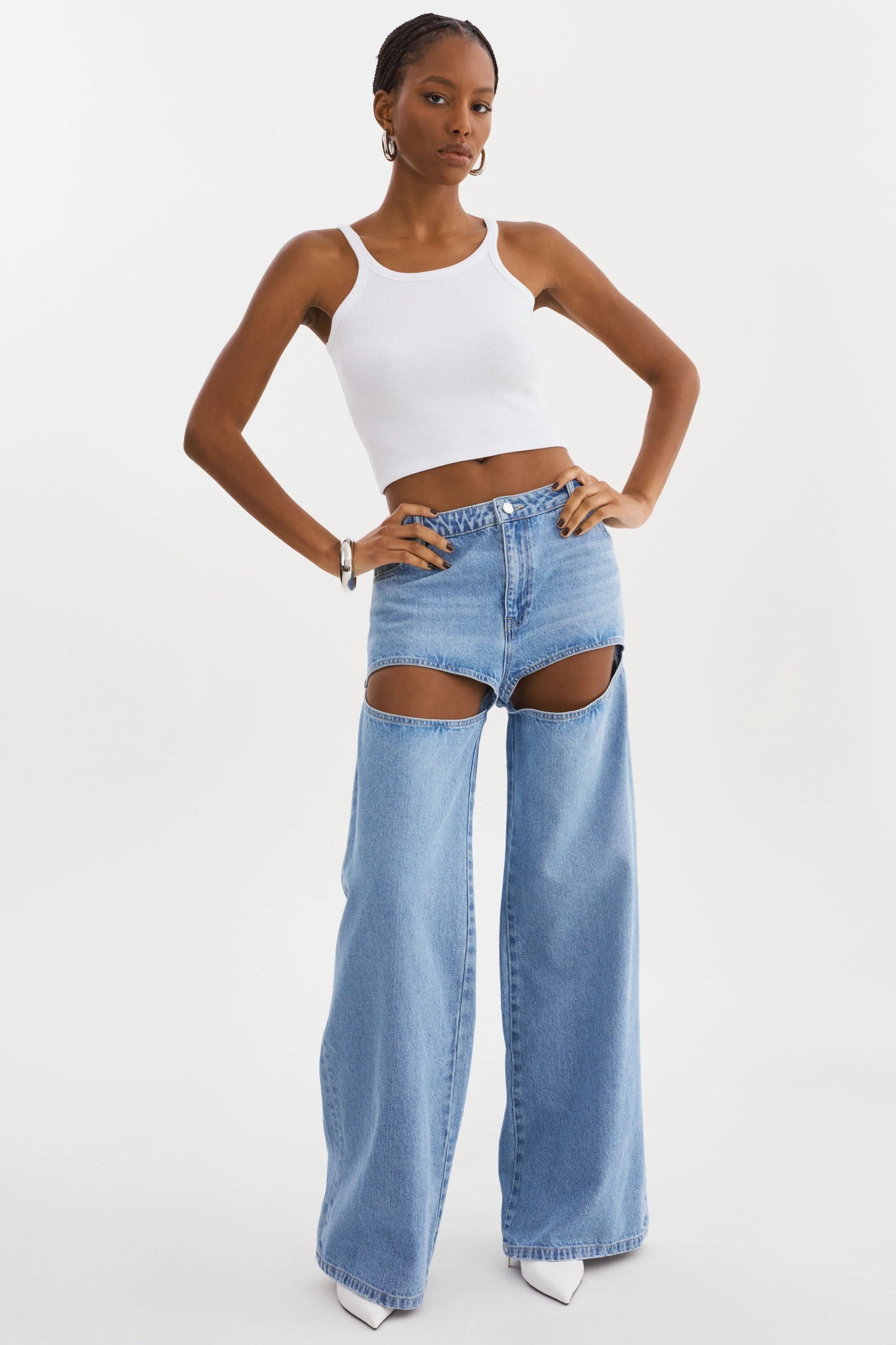 JAYLENE WIDE LEG JEANS