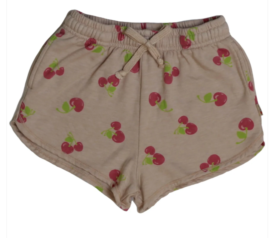 Athletic Shorts (Cherry Pattern)