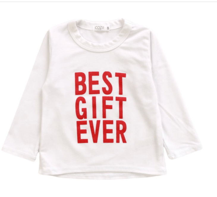 Cozii best gift ever crew tee - The Closet