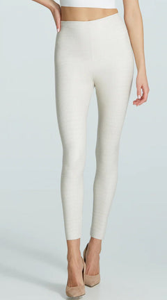 FAUX LEATHER ANIMAL LEGGING - The Closet