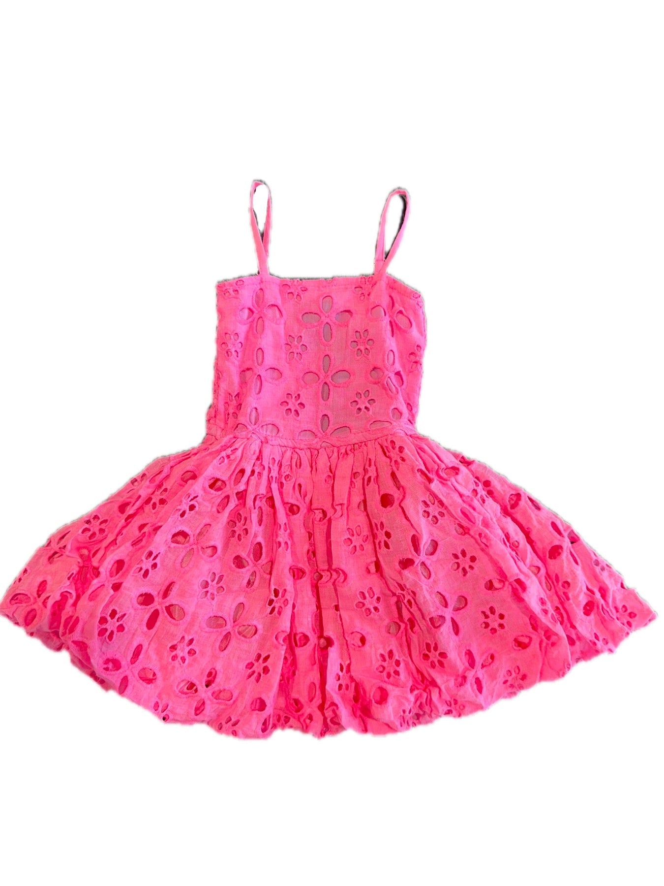 FBZ PINK EYELET DRESS - The Closet