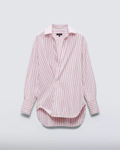 Indiana Striped Cotton Poplin Shirt - The Closet