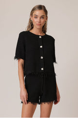 SANCIA BUTTON DOWN TOP - The Closet