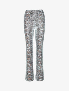 SEQUIN ANIMAL FLARE LEGGING - The Closet