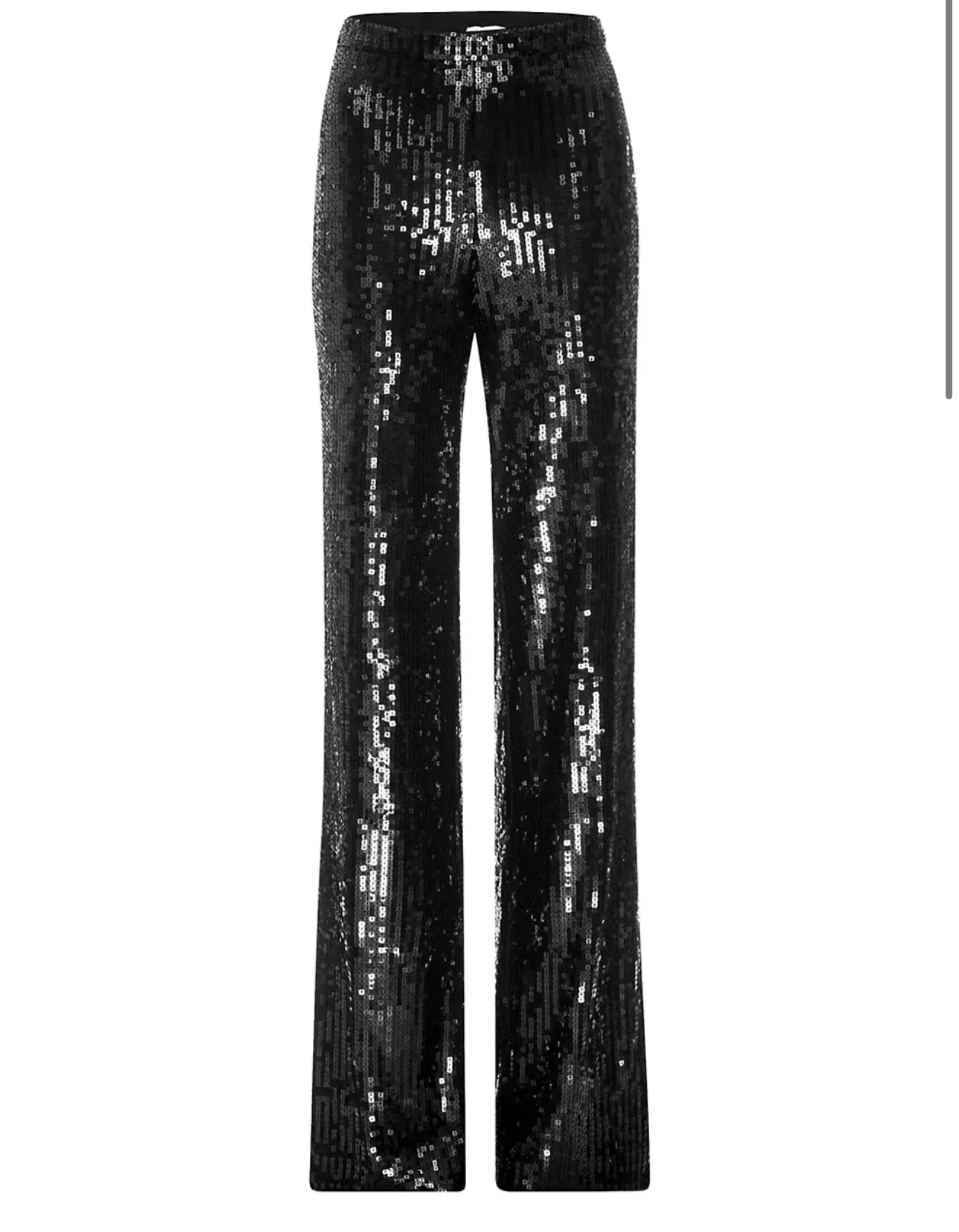 SEQUIN WIDE LEG PANTS - The Closet