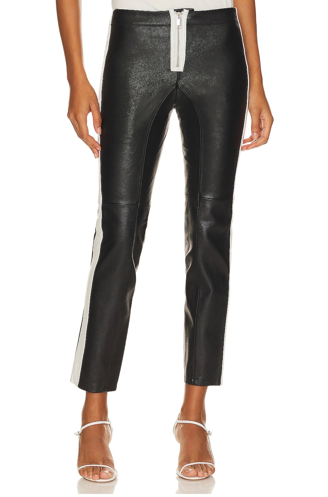 THE LEATHER MOTO PANT - The Closet